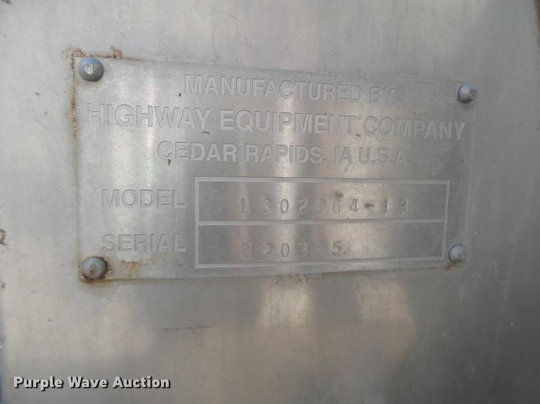 image for item DB1470 1996 International 2554 dry spreader applicator truck