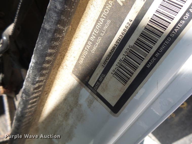 image for item DB1470 1996 International 2554 dry spreader applicator truck