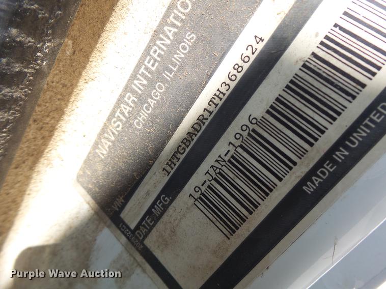 image for item DB1470 1996 International 2554 dry spreader applicator truck