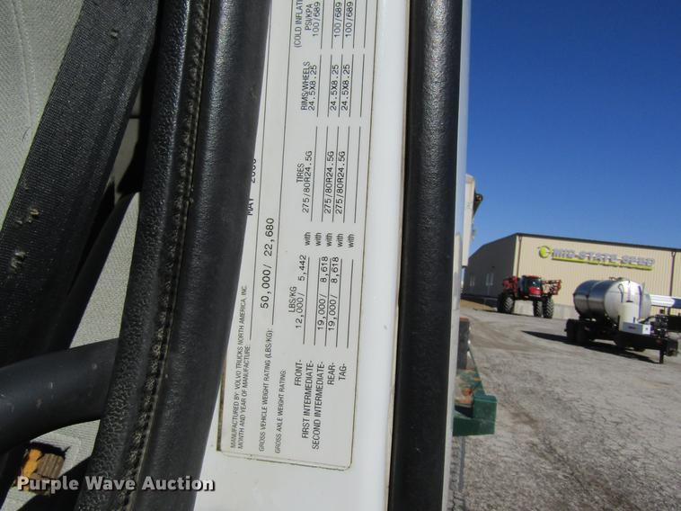 image for item DB5961 2001 Volvo VNM semi truck