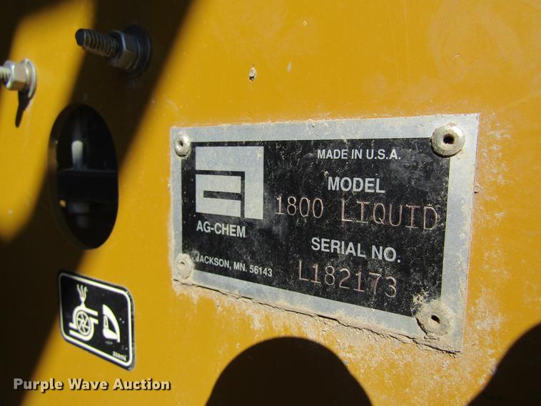 image for item DB5966 2005 Ag-Chem TerraGator 6103 self-propelled sprayer