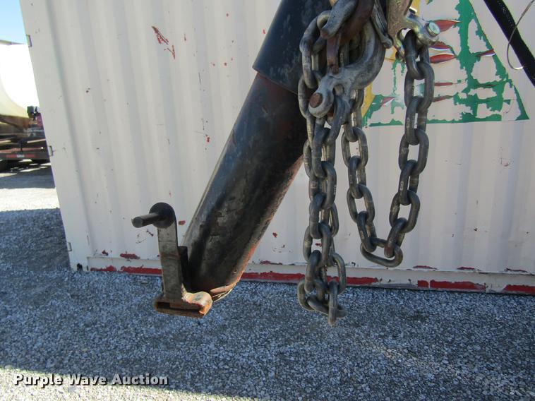 image for item DB5971 1999 Hillsboro 324-TD-BT equipment trailer