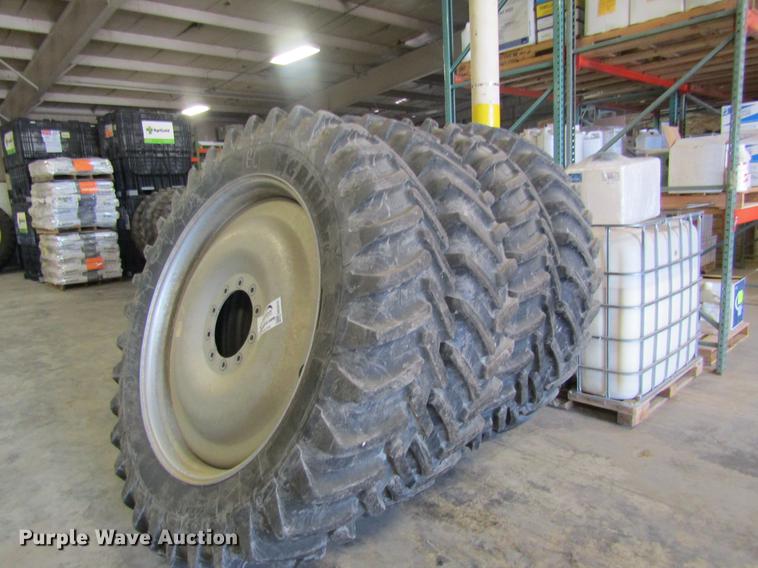 image for item DB5972 (4) Michelin 380/90R46 tires and wheels