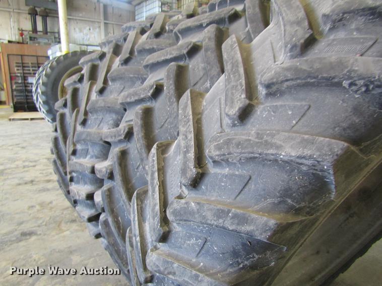 image for item DB5972 (4) Michelin 380/90R46 tires and wheels