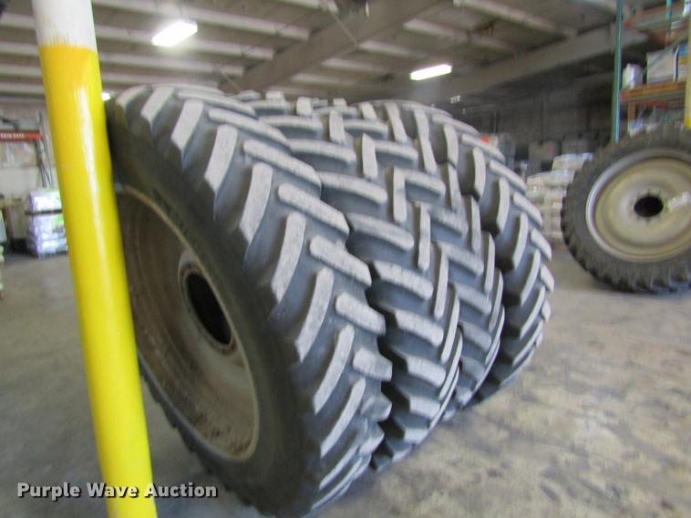 image for item DB5973 (4) Michelin 380/90R46 tires and wheels