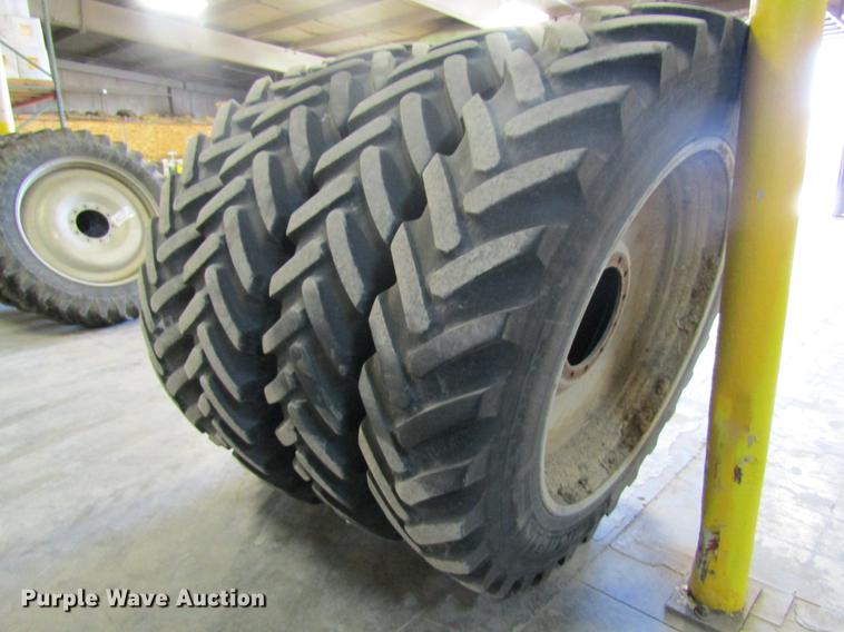 image for item DB5973 (4) Michelin 380/90R46 tires and wheels