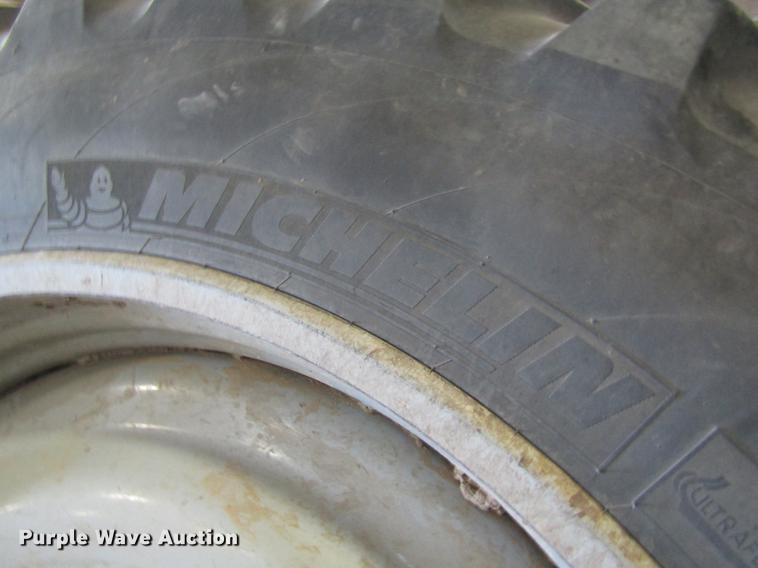 image for item DB5973 (4) Michelin 380/90R46 tires and wheels