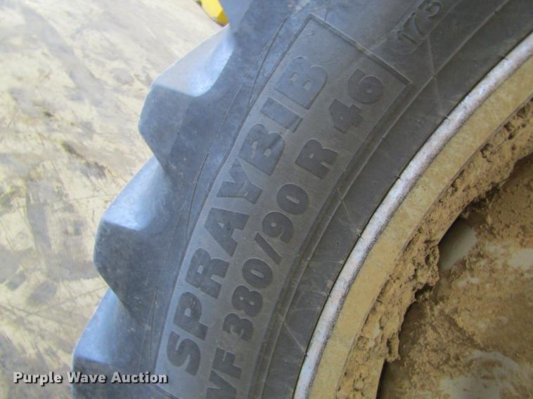 image for item DB5973 (4) Michelin 380/90R46 tires and wheels