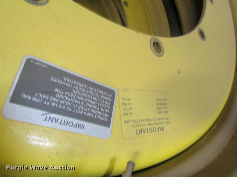 image for item DB5974 (4) Firestone 380/105R50 tires and wheels