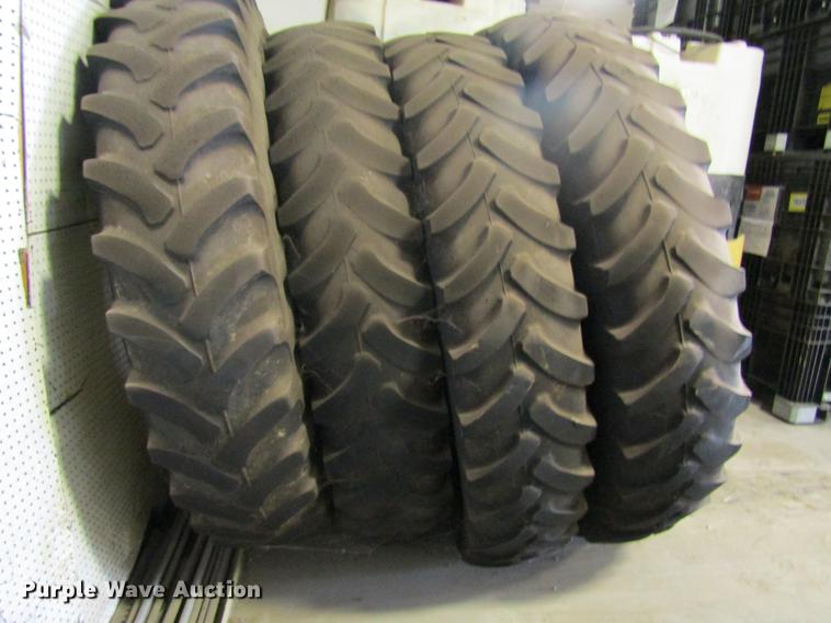 image for item DB5974 (4) Firestone 380/105R50 tires and wheels