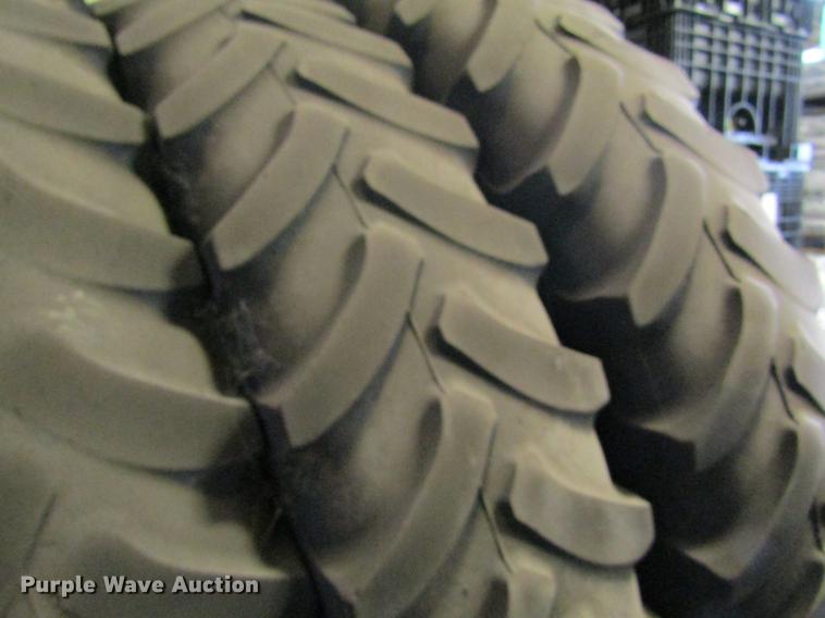 image for item DB5974 (4) Firestone 380/105R50 tires and wheels