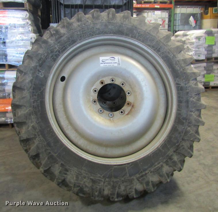 image for item DB5975 (4) Michelin 380/90R46 tires and wheels