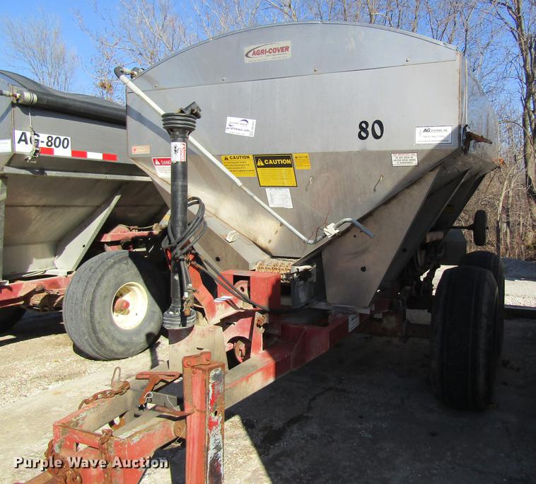 image for item DB5981 Ag Systems AG600 dry fertilizer spreader
