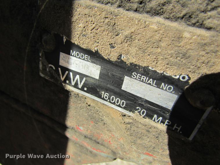 image for item DB5981 Ag Systems AG600 dry fertilizer spreader