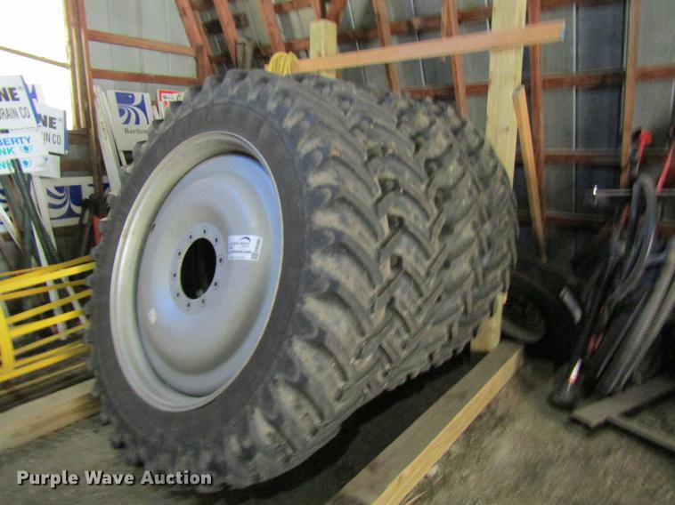 image for item DB5990 (4) Michelin 380/90R46 tires and wheels