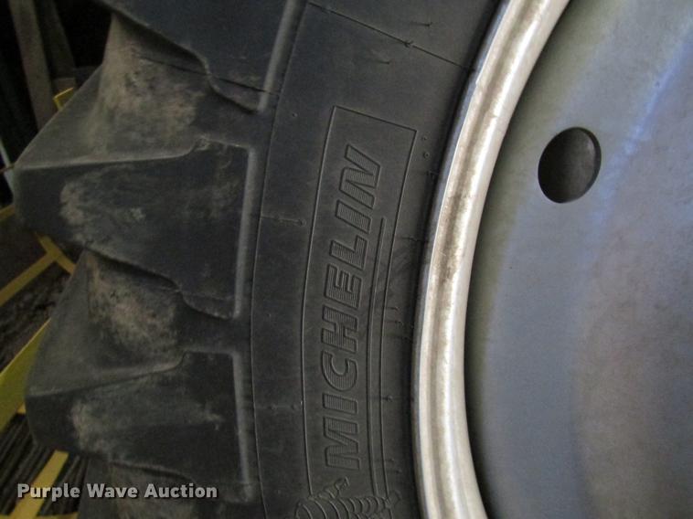 image for item DB5990 (4) Michelin 380/90R46 tires and wheels