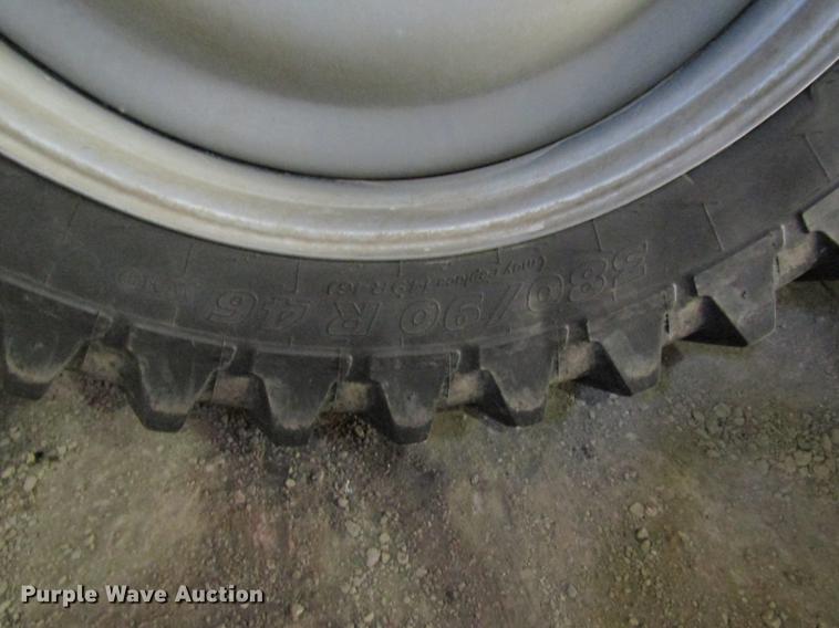 image for item DB5990 (4) Michelin 380/90R46 tires and wheels