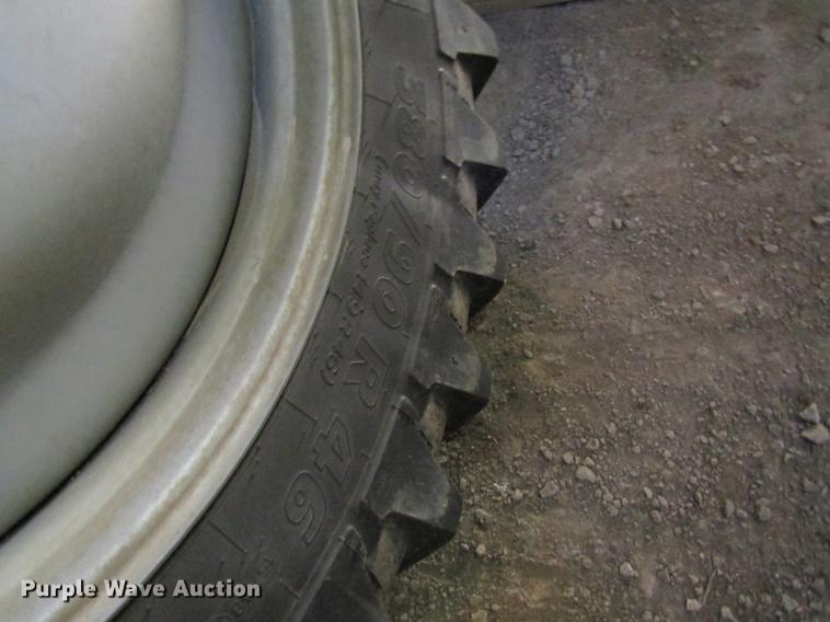 image for item DB5990 (4) Michelin 380/90R46 tires and wheels