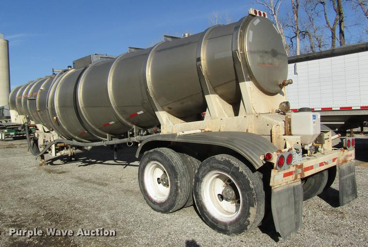 image for item DB5991 1980 Fruehauf TKP-F2-W tank trailer