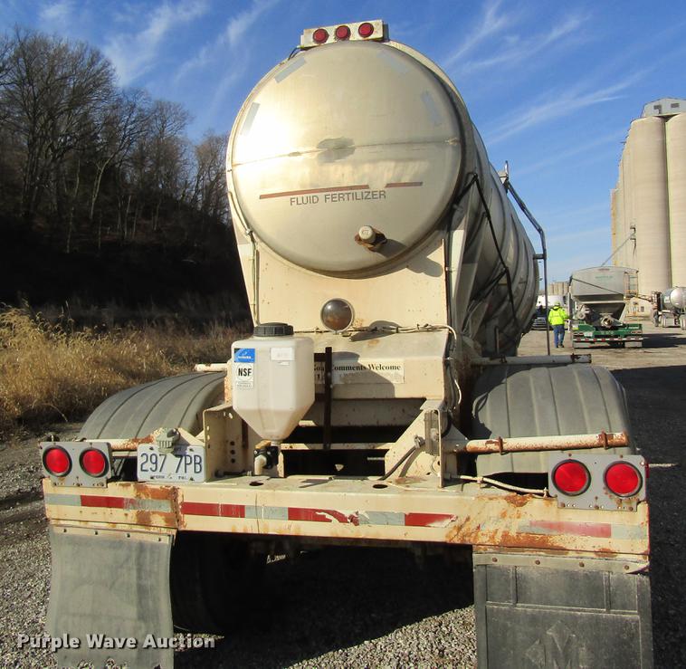 image for item DB5991 1980 Fruehauf TKP-F2-W tank trailer