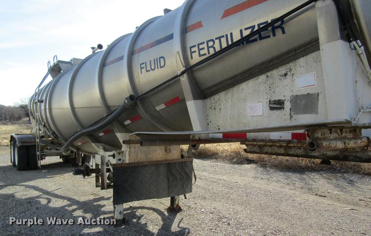 image for item DB5991 1980 Fruehauf TKP-F2-W tank trailer