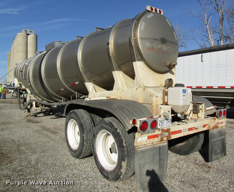 image for item DB5991 1980 Fruehauf TKP-F2-W tank trailer