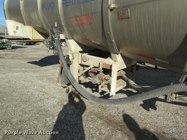 image for item DB5991 1980 Fruehauf TKP-F2-W tank trailer