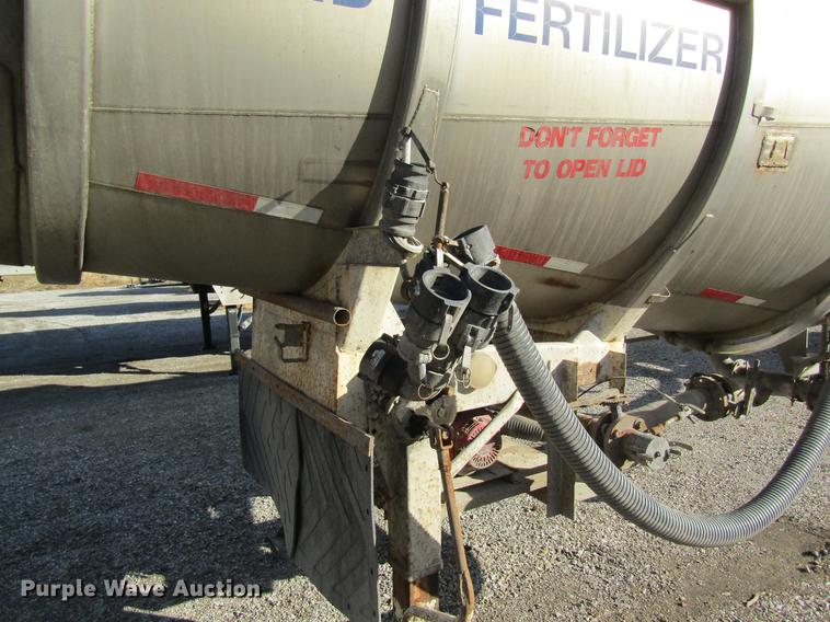 image for item DB5991 1980 Fruehauf TKP-F2-W tank trailer
