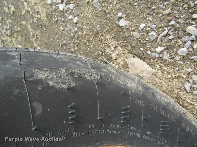 image for item DB5993 2007 Fairbanks nurse tank trailer