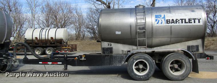 image for item DB5999 1980 shop built nurse tank trailer