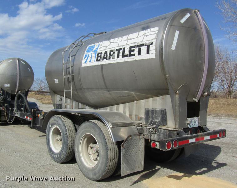 image for item DB5999 1980 shop built nurse tank trailer