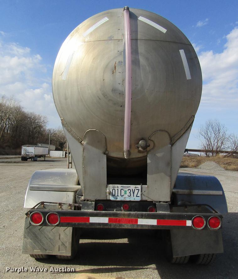 image for item DB5999 1980 shop built nurse tank trailer