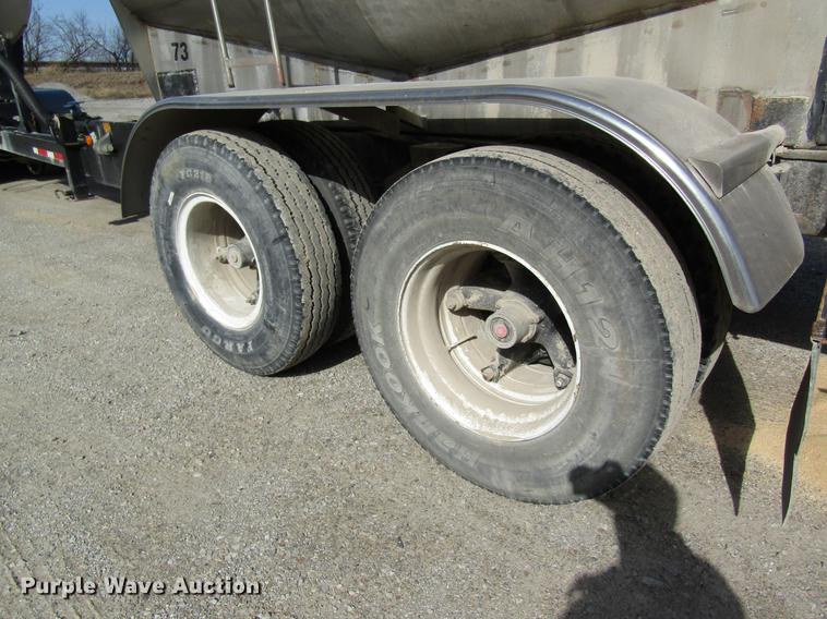 image for item DB5999 1980 shop built nurse tank trailer