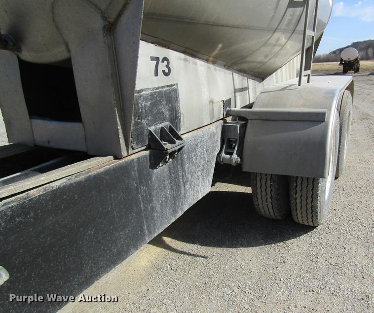 image for item DB5999 1980 shop built nurse tank trailer