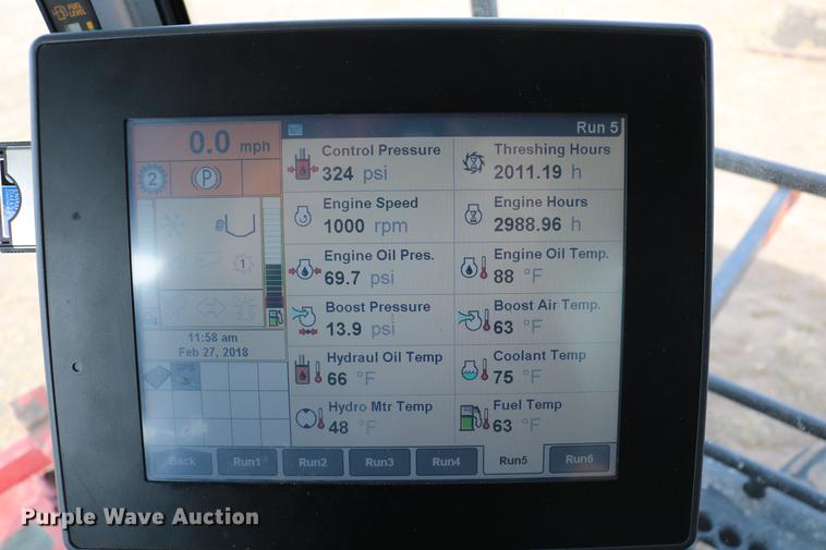 image for item DB6575 2004 Case IH AFX 8010 RWA combine