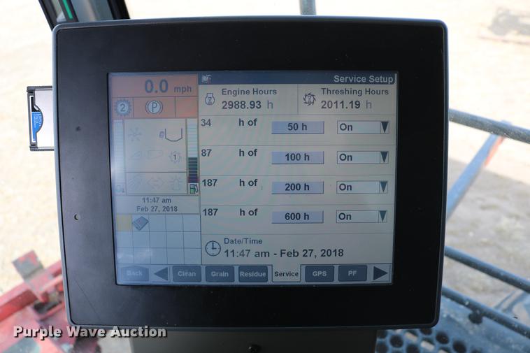 image for item DB6575 2004 Case IH AFX 8010 RWA combine
