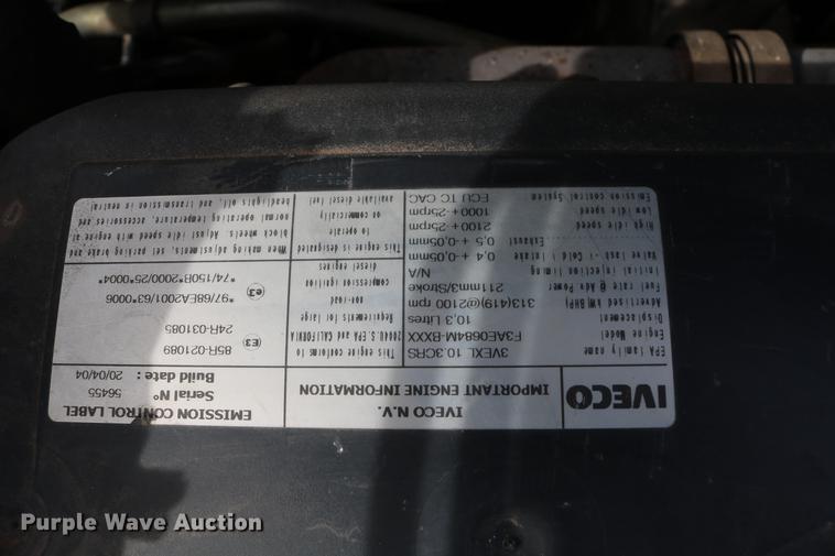 image for item DB6575 2004 Case IH AFX 8010 RWA combine