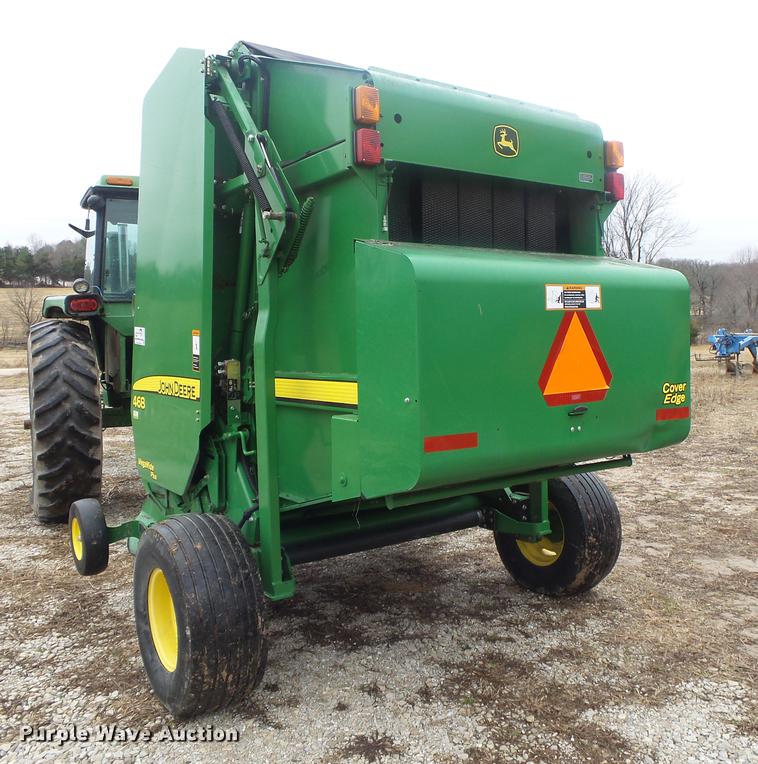 image for item DB7264 2012 John Deere 468 Mega Wide Plus round baler