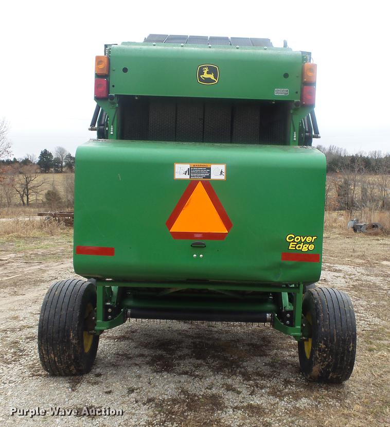 image for item DB7264 2012 John Deere 468 Mega Wide Plus round baler