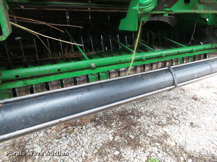 image for item DB7264 2012 John Deere 468 Mega Wide Plus round baler