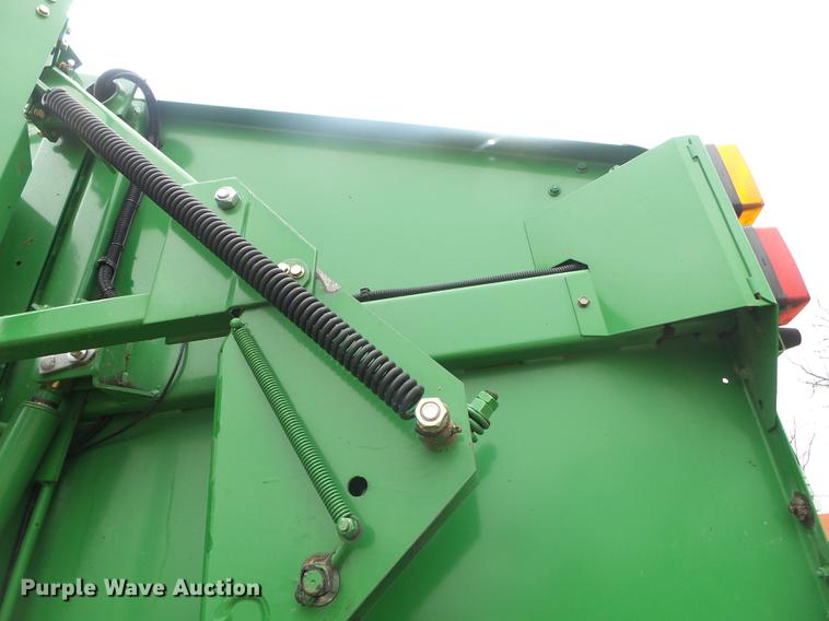 image for item DB7264 2012 John Deere 468 Mega Wide Plus round baler