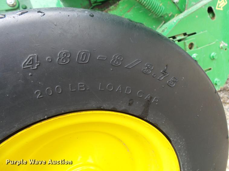 image for item DB7264 2012 John Deere 468 Mega Wide Plus round baler