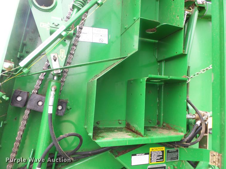 image for item DB7264 2012 John Deere 468 Mega Wide Plus round baler