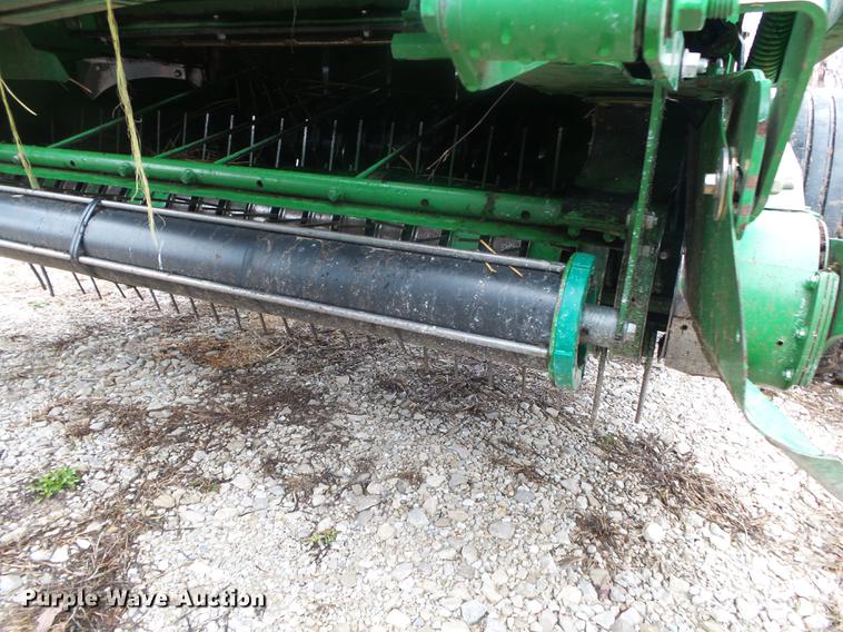 image for item DB7264 2012 John Deere 468 Mega Wide Plus round baler