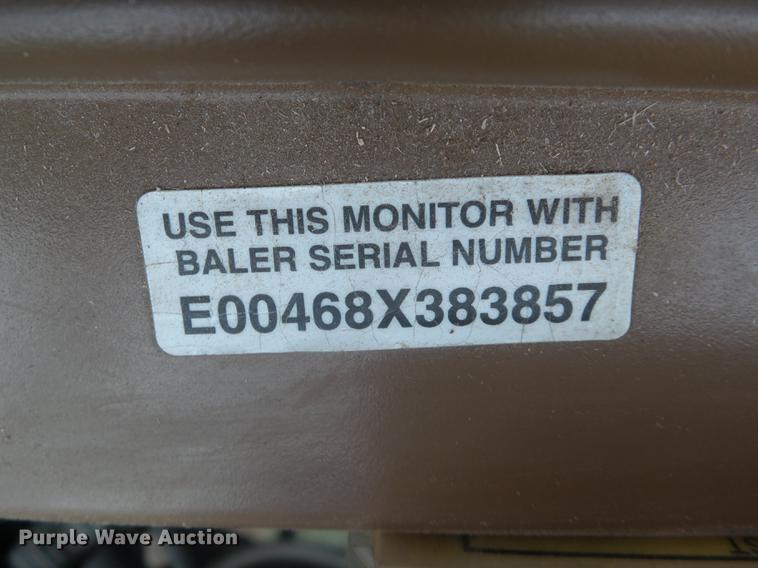 image for item DB7264 2012 John Deere 468 Mega Wide Plus round baler