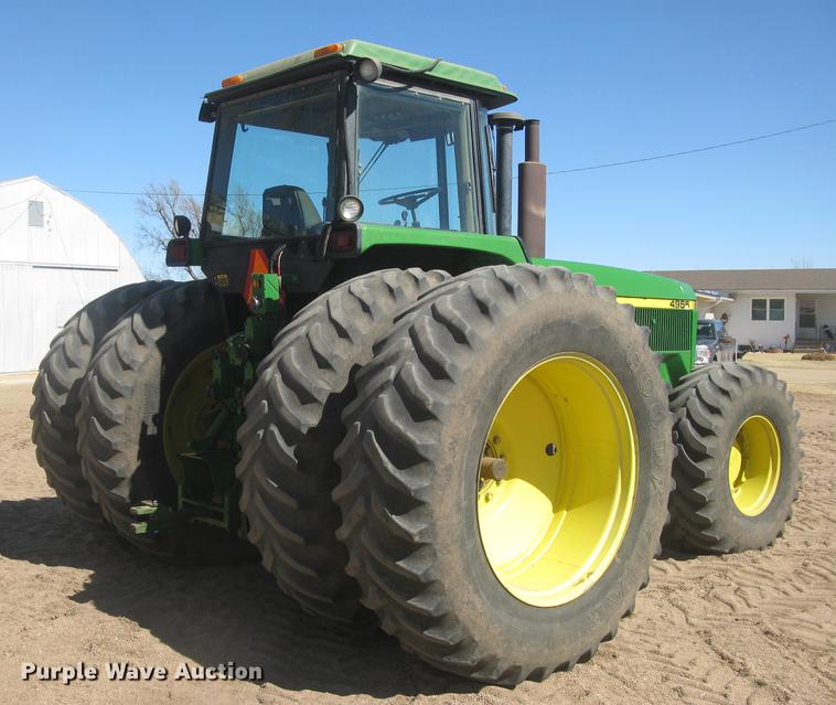 image for item DC2338 1990 John Deere 4955 MFWD tractor