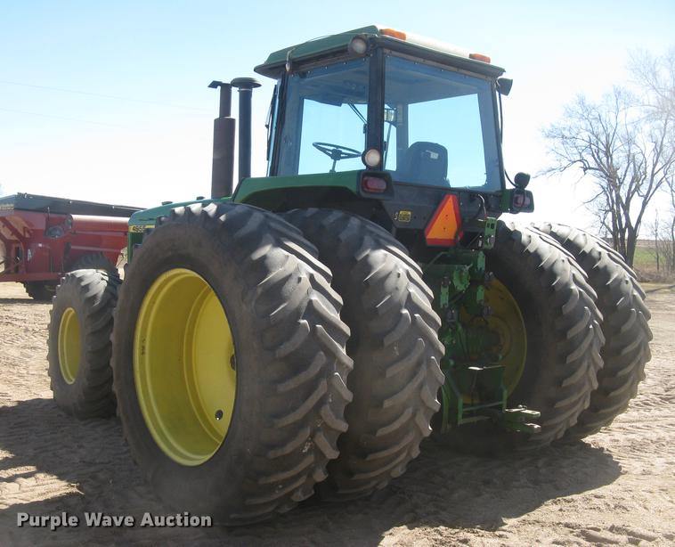 image for item DC2338 1990 John Deere 4955 MFWD tractor