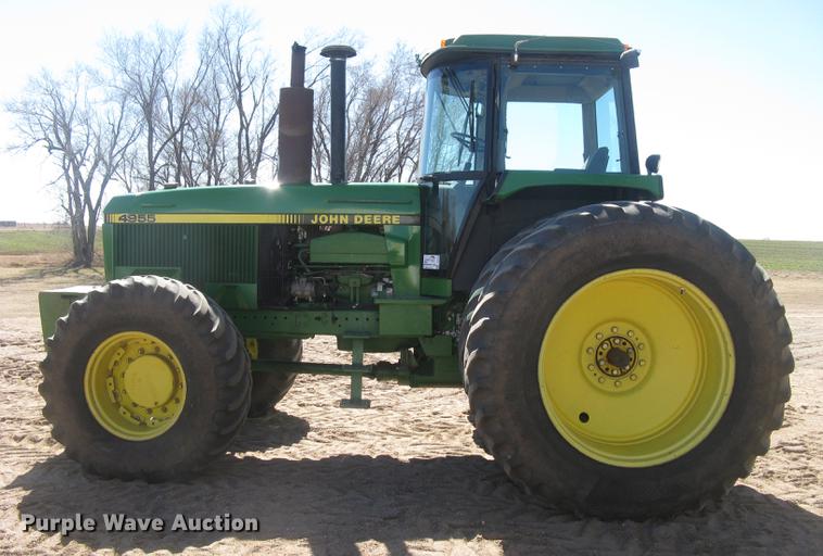 image for item DC2338 1990 John Deere 4955 MFWD tractor
