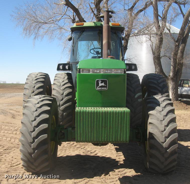 image for item DC2338 1990 John Deere 4955 MFWD tractor