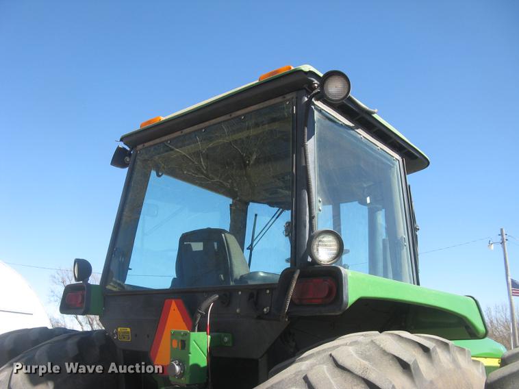 image for item DC2338 1990 John Deere 4955 MFWD tractor